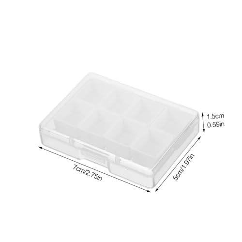 FONDOTIN Wasserfarben Pigment Aufbewahrungsbox aus Stabilem PP Kunststoff mit Fächern Praktischer Pigmenthalter für Künstler und Studenten zum Mischen und Lagern von Aquarellfarben FONDOTIN Wasserfarben Pigment Aufbewahrungsbox aus Stabilem PP Kunststoff mit Fächern Praktischer Pigmenthalter für Künstler und Studenten zum Mischen und Lagern von Aquarellfarben von FONDOTIN