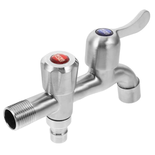 FONDOTIN 304 Wasserhahn für Außenbereich Frostschutz für Garten Waschmaschine Becken Dual Adapter Robust und Langlebig FONDOTIN 304 Wasserhahn für Außenbereich Frostschutz für Garten Waschmaschine Becken Dual Adapter Robust und Langlebig von FONDOTIN