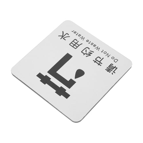 FONDOTIN Wasserspar schild Wandmontage Langlebig Wasserfest Badezimmer Dekoration Warnschild zum Umweltschutz für Zuhause Schule Büro FONDOTIN Wasserspar schild Wandmontage Langlebig Wasserfest Badezimmer Dekoration Warnschild zum Umweltschutz für Zuhause Schule Büro von FONDOTIN