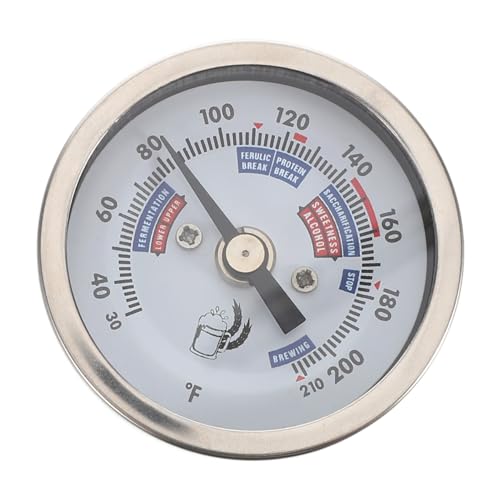 FONDOTIN Weintemperaturmesser für Weinherstellung Präzises Thermometer zur Optimierung Des Brauprozesses Tragbar Klare Ablesung Zuverlässige Messung Unverzichtbares Werkzeug für und FONDOTIN Weintemperaturmesser für Weinherstellung Präzises Thermometer zur Optimierung Des Brauprozesses Tragbar Klare Ablesung Zuverlässige Messung Unverzichtbares Werkzeug für und von FONDOTIN
