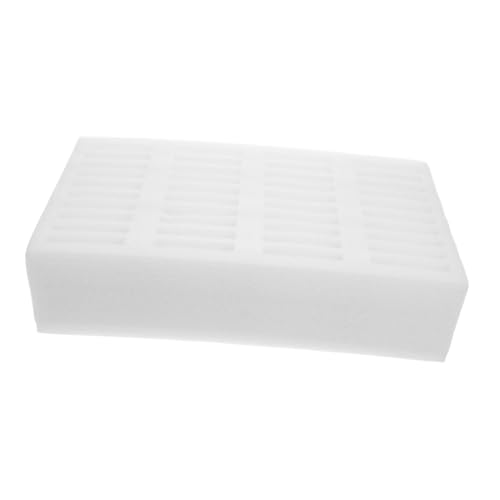 FONDOTIN Weißer Fächer Schaumstoff Handy Organizer Box Multifunktionale Aufbewahrung für Schule Büro Meeting Kompakter Desktop Halter für Handy Schlüssel Ohrhörer Notizen von FONDOTIN