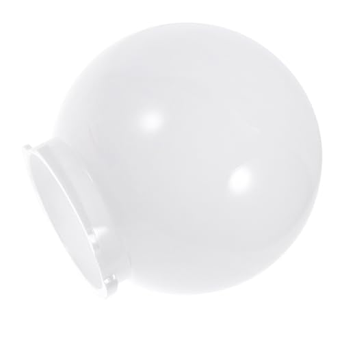 FONDOTIN Wetterfester Kunststoff Kugel Lampenschirm Ersatz Lampenschirm Abdeckung für Außenlampen Garten Terrasse Langlebig Bruchfest Verbessertes Lichtverteilung von FONDOTIN