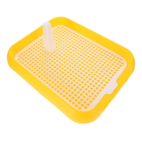 FONDOTIN rutschfeste Hundetoilette aus Robustem Kunststoff mit Netzaufsatz Waschbar für Welpen und Kleine bis Mittelgroße Hunde Fördert Sauberkeitserziehung und Hygienisches Training im FONDOTIN rutschfeste Hundetoilette aus Robustem Kunststoff mit Netzaufsatz Waschbar für Welpen und Kleine bis Mittelgroße Hunde Fördert Sauberkeitserziehung und Hygienisches Training im von FONDOTIN