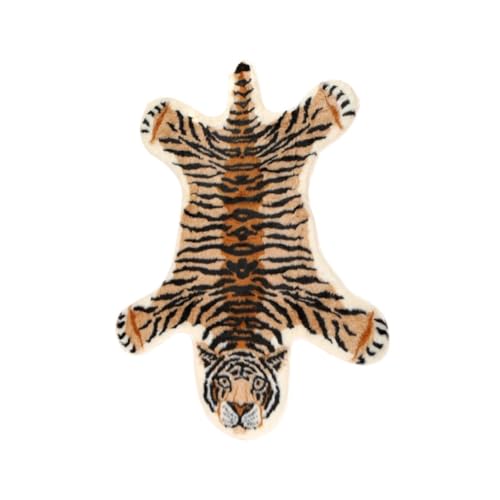 FONDOTIN rutschfeste Tiger Fußmatte Multifunktionale Bodenmatte für Eingangsbereich Wohnzimmer Schlafzimmer Badezimmer Strapazierfähig und Komfortabel von FONDOTIN
