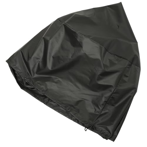 FONDOTIN wasserdichte Leichte BBQ Abdeckhaube für Runde Grills und Feuerstellen Extra Groß und Strapazierfähig UV Beständig Installieren für Outdoor Gasgrills und Barbecue Öfen von FONDOTIN