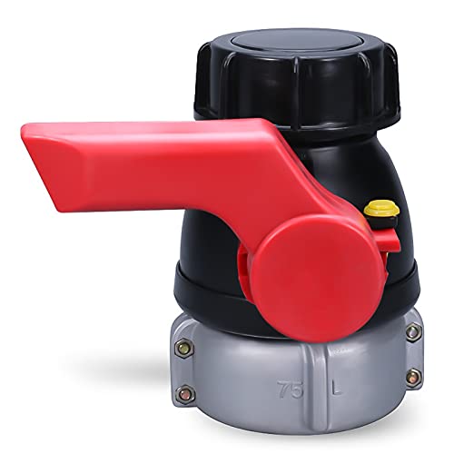 FONDUO IBC Tankventil Auslaufhahn Mit Aluminiumgewinde Für Regentonnen Wassertanks IBC-Container HDPE Ventil Mit Grobzahn Design FONDUO IBC Tankventil Auslaufhahn Mit Aluminiumgewinde Für Regentonnen Wassertanks IBC-Container HDPE Ventil Mit Grobzahn Design von FONDUO