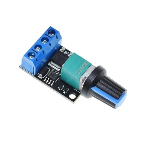 FONGKNOX 5-16 V 10 A PWM DC-Motordrehzahlregler Schalter Motorregler Motordrehzahl-Einstellmodul Drehzahlregler Lüfterdrehzahlregler LED-Dimmer Leistungsregler Stufenlose Drehzahlregelung von FONGKNOX