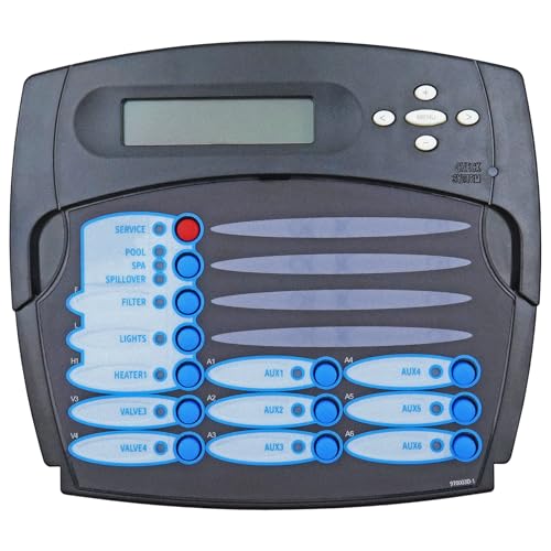 GLX-Local-PS-8 Lokales Display Tastenfeld Ersatz für Hayward Goldline Aqua Logic Automatisierung und Chlorierung AQL-PS-8-V, AQL-PS-8 und Prologic PS-8 Pool Automation Display System von FONGLP