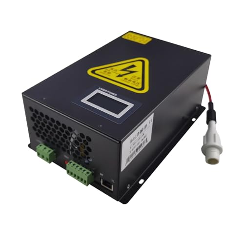 FONLAND 60W CO2 Laser Power Supply mit Display für CO2-Laserröhre Für CO2 Laser Graveur Cutter HY-XA60-Serie von FONLAND