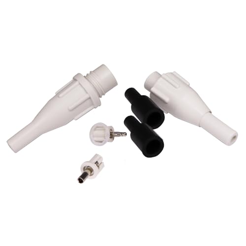 FONLAND Hochspannungskabel-Adapter-Anschluss für Dia4.3mm Anschließen CO2 Stromversorgung und CO2 Laserrohr（1 Set） von FONLAND