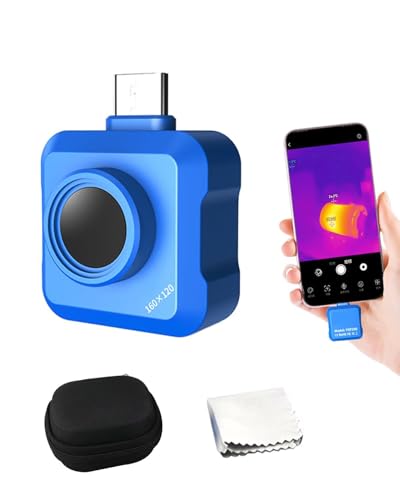 FONLAND Wärmebildkamera Android,160 x 120 Infrarot-Auflösung, 25 Hz Bildrate, Thermal Camera, Geeignet für Fehlersuche, PCB-Inspektion FONLAND Wärmebildkamera Android,160 x 120 Infrarot-Auflösung, 25 Hz Bildrate, Thermal Camera, Geeignet für Fehlersuche, PCB-Inspektion von FONLAND