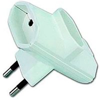 Dreifachstecker 2p 10 bis 250 v weiße Seite (eingeschweißt) von FONTINI