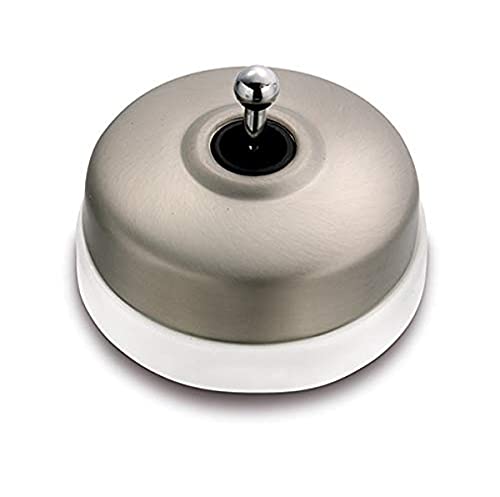 Fontini – Switch Porzellan messingfarben 10 a-250 V Nickel Pack von FONTINI