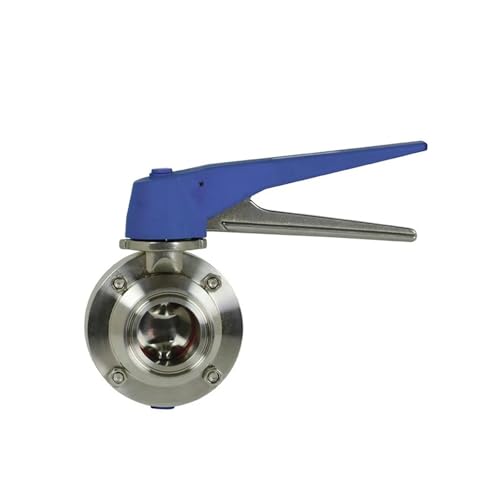1-1/4" Duckbill clamp butterfly valve 304 stainless steel manual TC quick-install valve quick-clamp pipeline valve von FOPURE