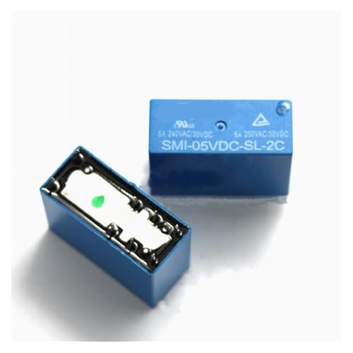 10PCS SMI-05VDC-SL-2C 8pin 5A 250VAC/30VDC 5VDC Power Relay Industrial Electrical Relays 10PCS SMI-05VDC-SL-2C 8pin 5A 250VAC/30VDC 5VDC Power Relay Industrial Electrical Relays von FOPURE