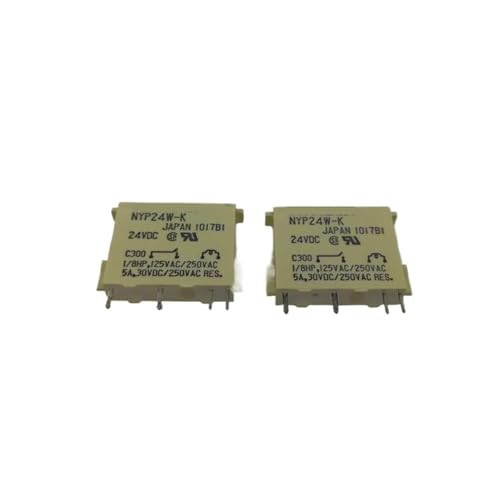 10PCS relay NYP24W-K 24VDC NYP24W-K-24VDC NYP24WK NYP24W 24VDC DC24V 24V DIP4 Industrial Electrical Relays 10PCS relay NYP24W-K 24VDC NYP24W-K-24VDC NYP24WK NYP24W 24VDC DC24V 24V DIP4 Industrial Electrical Relays von FOPURE