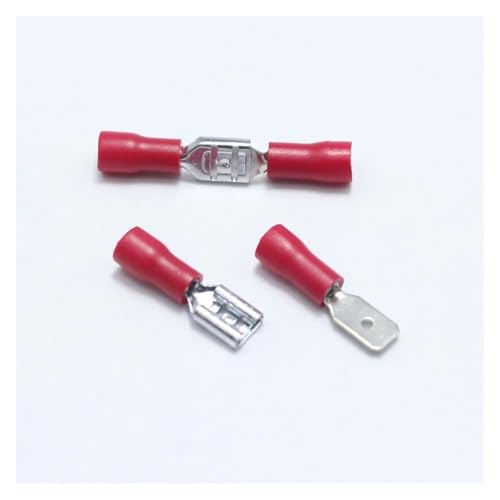 10pairs 4.8mm Spade Crimp Terminal 4.8 Male Female Pre Insulated Electrical Connectors for 22AWG - 16AWG Wire /0.5-1.5mm2 Cable 10pairs 4.8mm Spade Crimp Terminal 4.8 Male Female Pre Insulated Electrical Connectors for 22AWG - 16AWG Wire /0.5-1.5mm2 Cable von FOPURE