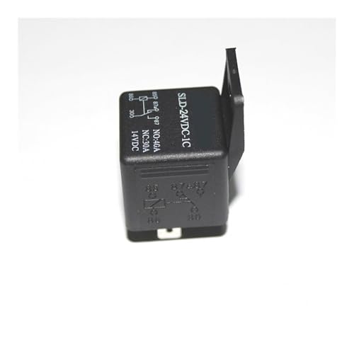 10pcs Car Relay Automotive Relays Normally Open SLD-24VDC-1C 24V Relay 5 Pin 40A Industrial Electrical Relays von FOPURE