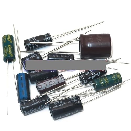 12ValuesX10PCS=120PCS 0.22UF-470UF Aluminum Electrolytic Capacitor Component Diy Assortment Kit Capacitance Meters 12ValuesX10PCS=120PCS 0.22UF-470UF Aluminum Electrolytic Capacitor Component Diy Assortment Kit Capacitance Meters von FOPURE