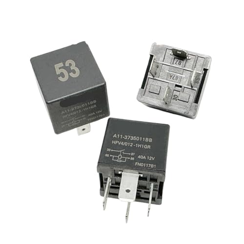 1pc A11-3735011BB HFV4 (V4A-12V-40A) Relay 4pins Industrial Electrical Relays von FOPURE