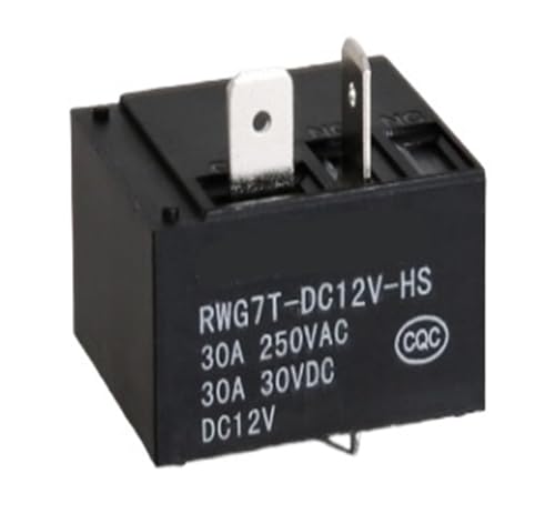 1pc RWG7T-DC12V-HS (T91-1A-12V-30A) Relay 4pins Industrial Electrical Relays von FOPURE