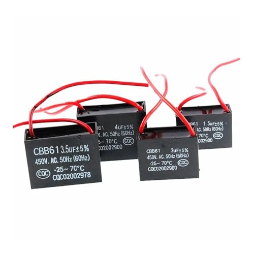 1pcs 450V 25uF 25mF CBB61 electronic starter Start Run Fan Capacitor Capacitance Meters von FOPURE