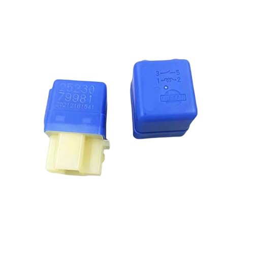 2 PCS Auto Relay 25230-79981 12VDC 4PIN 25230 79981 Industrial Electrical Relays von FOPURE