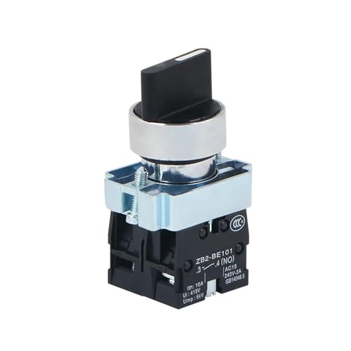 2 Position 1 Normal Open + 1 Normal Close Maintained Select Selector Switch Replacement Fits XB2BD25C Control switch 2 Position 1 Normal Open + 1 Normal Close Maintained Select Selector Switch Replacement Fits XB2BD25C Control switch von FOPURE