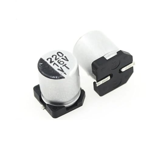 20PCS SMD Aluminum Electrolytic Capacitor 16V220UF 6.3 * 7.7mm 220UF/16V Capacitance Meters von FOPURE