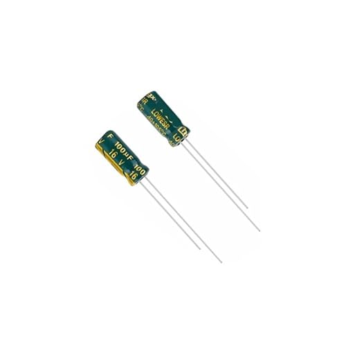 20PCS16V100UF 5 x11mm 5 * 11mmhigh frequency low resistance power motherboard long life electrolytic capacitors Capacitance Meters von FOPURE