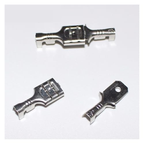 20pairs 4.8mm Crimp Terminal 4.8 mm Male Female Spade Connector for 22-16AWG Wire von FOPURE