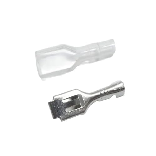 20sets 6.3 Crimp Terminal with Case 6.3mm Insulated Spring Connector Locking Female Cold Terminal with Sheath 20sets 6.3 Crimp Terminal with Case 6.3mm Insulated Spring Connector Locking Female Cold Terminal with Sheath von FOPURE