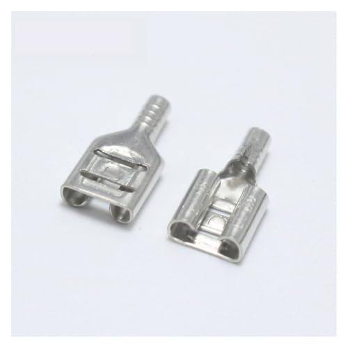 25pcs 6.3 Female Wire Terminals for 6.3mm Motorcycle Car Connectors Spring Terminal for 14awg Cable 25pcs 6.3 Female Wire Terminals for 6.3mm Motorcycle Car Connectors Spring Terminal for 14awg Cable von FOPURE