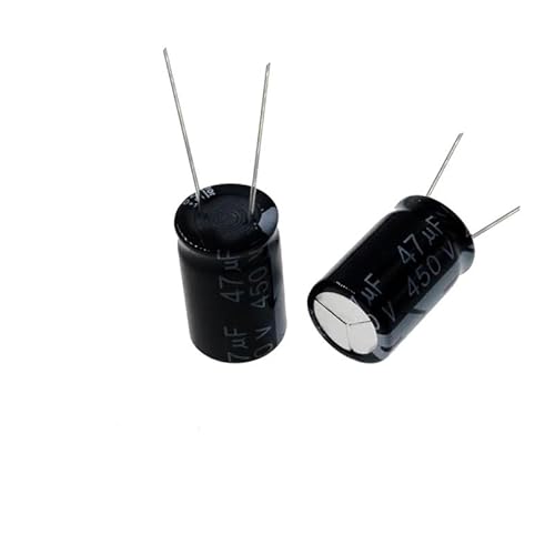 2PCS 47uF 450V 47MFD 450WV Electrolytic Capacitor 16 * 25mm Radial 47mf450v 47uf450v 450v47mf 450v47uf Capacitance Meters von FOPURE