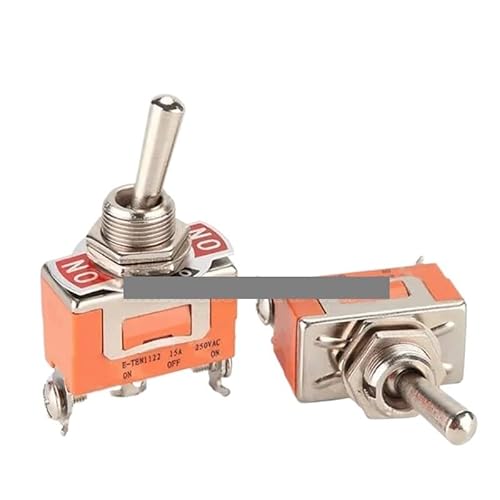2Pcs E-TEN1122 SPDT 12MM 15A 250V AC ON-OFF-ON 3 Position 3Pin Reset Rocker Toggle Slide Switch E-TEN 1122 Control switch 2Pcs E-TEN1122 SPDT 12MM 15A 250V AC ON-OFF-ON 3 Position 3Pin Reset Rocker Toggle Slide Switch E-TEN 1122 Control switch von FOPURE