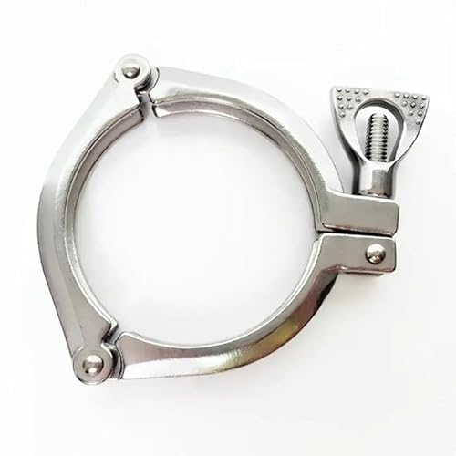 3" Tri Clamp 304 Stainless Steel Threee Section Fitting 91mm Ferrule OD Fit 76mm Pipe OD For Homebrew Beer 3" Tri Clamp 304 Stainless Steel Threee Section Fitting 91mm Ferrule OD Fit 76mm Pipe OD For Homebrew Beer von FOPURE