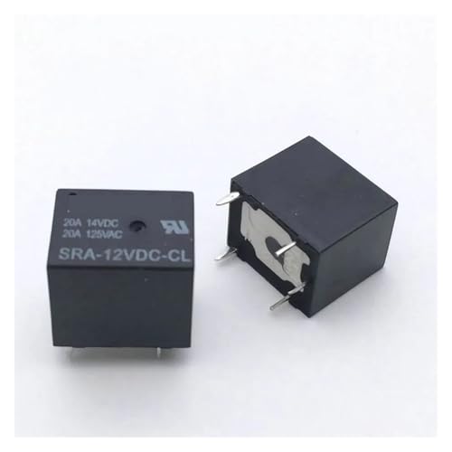 50Pcs 12V 20A DC Power Relay SRA-12VDC-CL 5Pin PCB Type Black Automobile relay Industrial Electrical Relays 50Pcs 12V 20A DC Power Relay SRA-12VDC-CL 5Pin PCB Type Black Automobile relay Industrial Electrical Relays von FOPURE