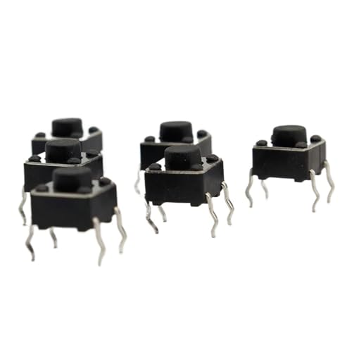 50pcs/lot 6x6x5MM 4PIN G90 Tactile Tact Push Button Switch Direct Self-reset DIP Control switch 50pcs/lot 6x6x5MM 4PIN G90 Tactile Tact Push Button Switch Direct Self-reset DIP Control switch von FOPURE