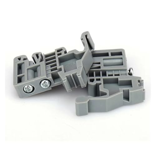 50pcs Din Rail Terminal Blocks Ending/end Wiring Terminals End Stop von FOPURE