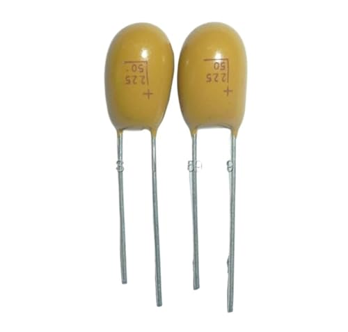 50pcs Tantalum capacitor 2.2uF 50V 225 50V2.2uF DIP Radial Capacitance Meters 50pcs Tantalum capacitor 2.2uF 50V 225 50V2.2uF DIP Radial Capacitance Meters von FOPURE