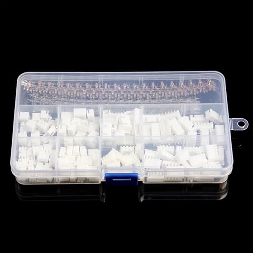 560Pcs Connector XH2.54mm 2P 3P 4P 5P Pin Jumper Wire Cable Pin Header Male Female Pin Housing Terminal Adapter Set 560Pcs Connector XH2.54mm 2P 3P 4P 5P Pin Jumper Wire Cable Pin Header Male Female Pin Housing Terminal Adapter Set von FOPURE