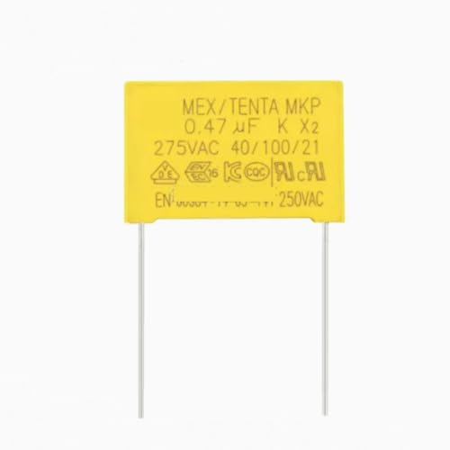 5PCS X2 Capacitor 0.47UF/275V 275V474K P22.5mm Capacitance Meters von FOPURE