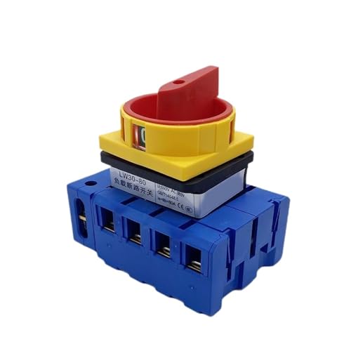 80A Isolator Disconnect Switch LW30-80/5P Three-phase Five Wire Load Isolation Power Cut-off Rotary Cam Siwtch Control switch 80A Isolator Disconnect Switch LW30-80/5P Three-phase Five Wire Load Isolation Power Cut-off Rotary Cam Siwtch Control switch von FOPURE