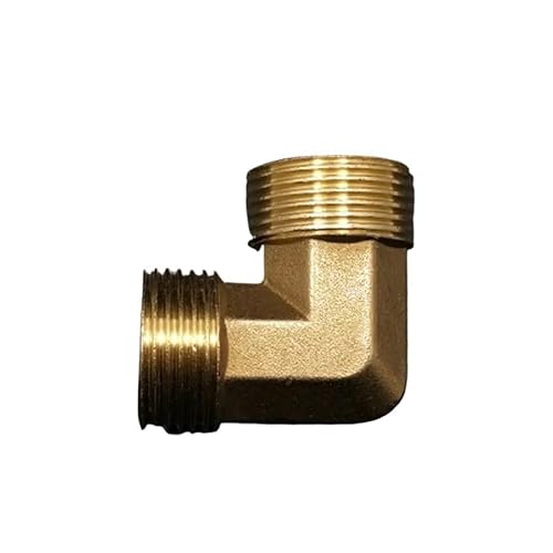 Brass 90 Degree Elbow DN25 1" Male Pipe Fitting Coupling Connector Brass 90 Degree Elbow DN25 1" Male Pipe Fitting Coupling Connector von FOPURE