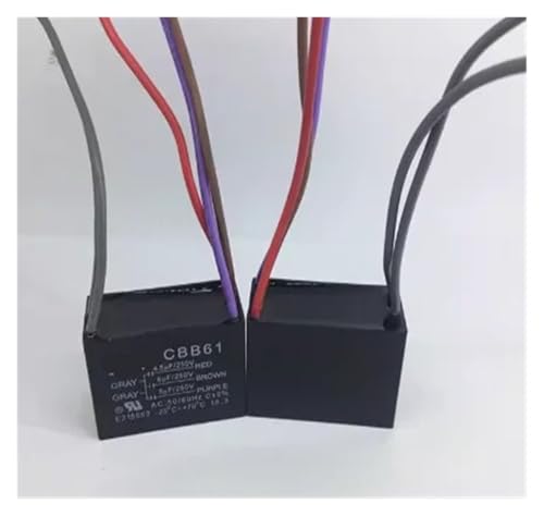 CBB61 Electrical Power Relay Connecting Capacitor 4.5uf+6uf+5uf 250V 5 Wire Capacitance Meters CBB61 Electrical Power Relay Connecting Capacitor 4.5uf+6uf+5uf 250V 5 Wire Capacitance Meters von FOPURE