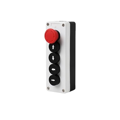 Emergency Stop + Five Reset Button 5P Five Positions Box Industrial Control Power NO NC Control switch Emergency Stop + Five Reset Button 5P Five Positions Box Industrial Control Power NO NC Control switch von FOPURE