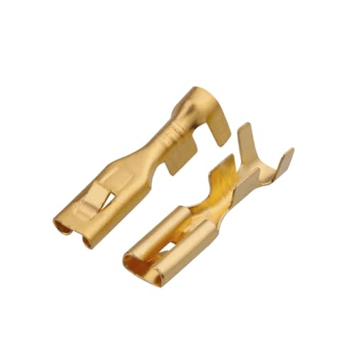 FOPURE 100 PCS 2.8 Series Socket DJ621-A2.8x0.5A Automotive Connector Block Copper terminal FOPURE 100 PCS 2.8 Series Socket DJ621-A2.8x0.5A Automotive Connector Block Copper terminal von FOPURE