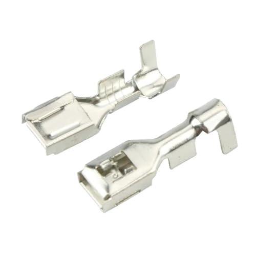 FOPURE 100 PCS 3.5 Series Automotive Connector Terminals Terminal Block Insertion DJ623F-6.3B von FOPURE