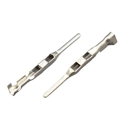 FOPURE 100 Pcs 1.5MM Automotive Crimping Wire Terminal Brass Tinned Male Splice Pins of FCI 211CL2S2160 von FOPURE
