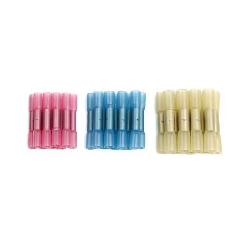 FOPURE 100pcs Waterproof Heat Shrink Butt Connectors Electrical Wire Splice Cable Crimp Terminals Connectors AWG 22-10 Kit FOPURE 100pcs Waterproof Heat Shrink Butt Connectors Electrical Wire Splice Cable Crimp Terminals Connectors AWG 22-10 Kit von FOPURE